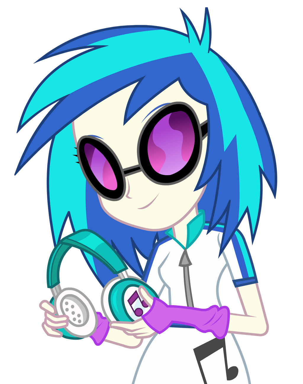 Dj Pon3 (Vinyl Scratch) - Equestria Girl