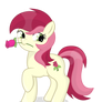 Roseluck with rose