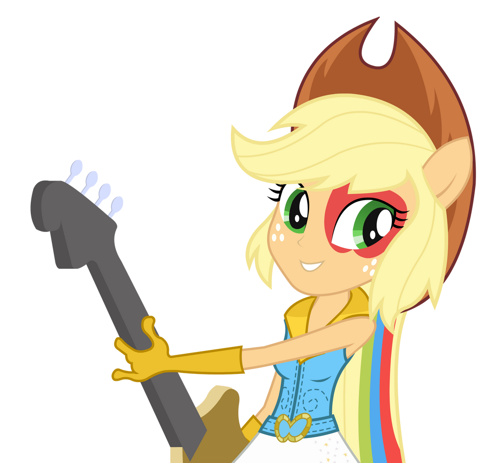 My little pony equestria girl rainbow rocks deals applejack
