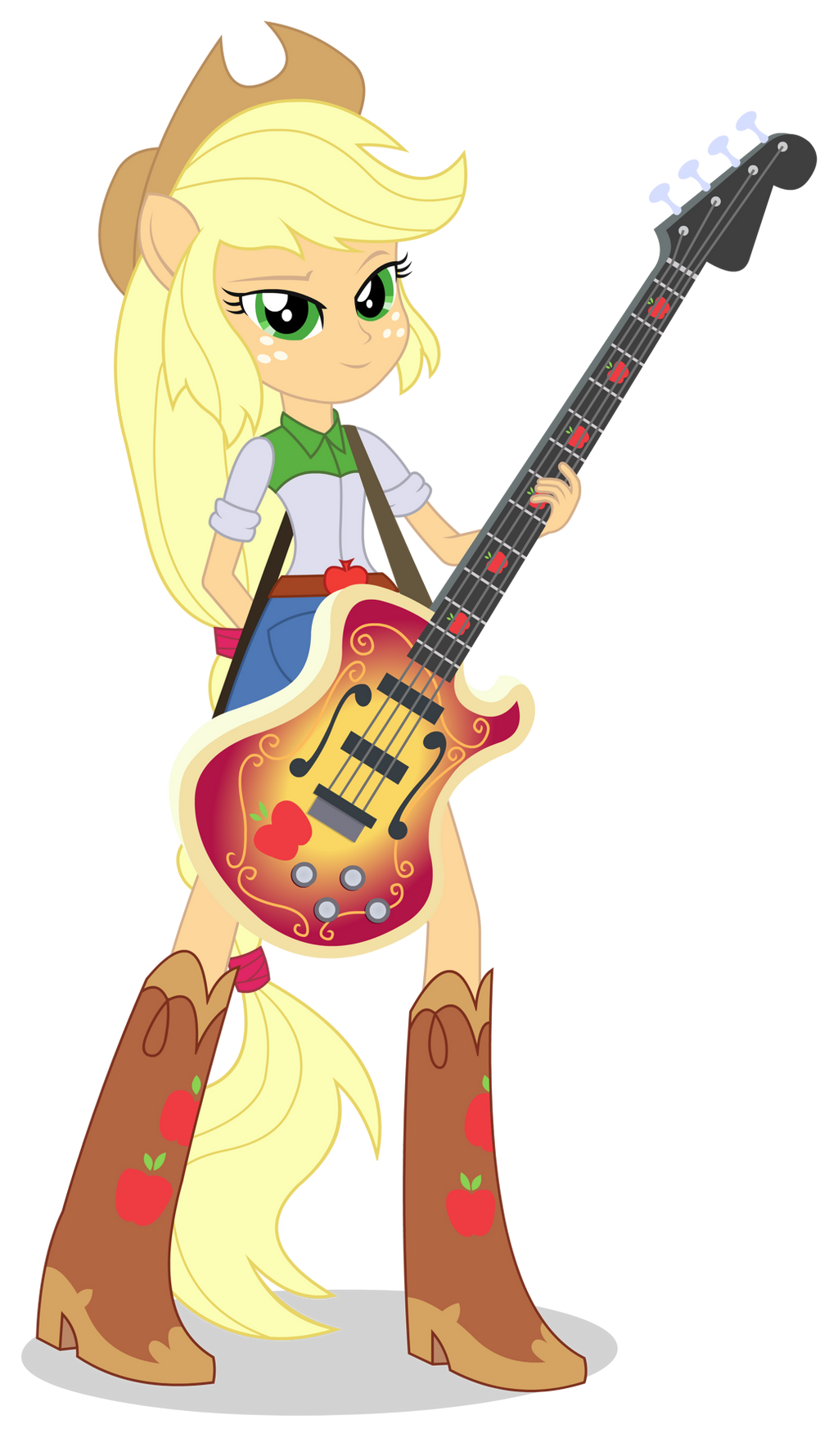 Applejack 2 Equestria Girl 2 Rainbow Rocks by negasun on DeviantArt