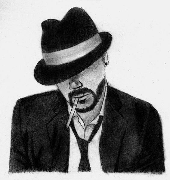 gangster sketch by emma510 on DeviantArt