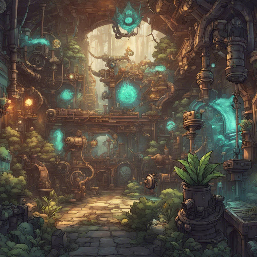 BioTech Garden Zone by GhostWolfAI on DeviantArt