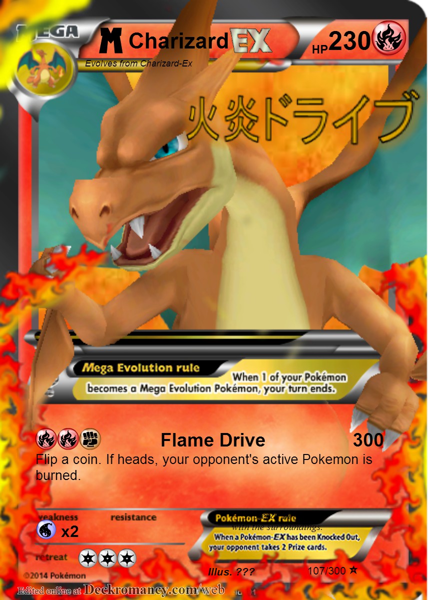 MEGA Charizard Ex By Rjpalys On DeviantArt