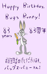 Bugs Bunny 83rd anniversary