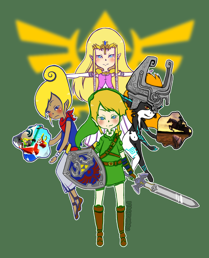 Link and his girls