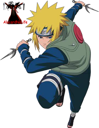 Naruto A4 Clear File Folder Shippuden 4th Fourth Hokage Minato