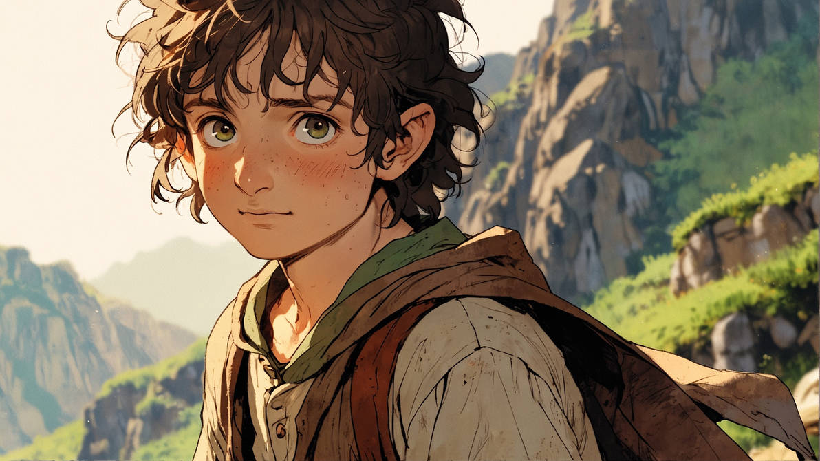 Frodo Baggins Deviantart Anime - Frodo Baggins 03 by Bingus503 on DeviantArt