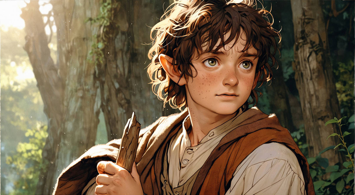 Frodo Baggins Deviantart Anime - Frodo Baggins 04 by Bingus503 on DeviantArt