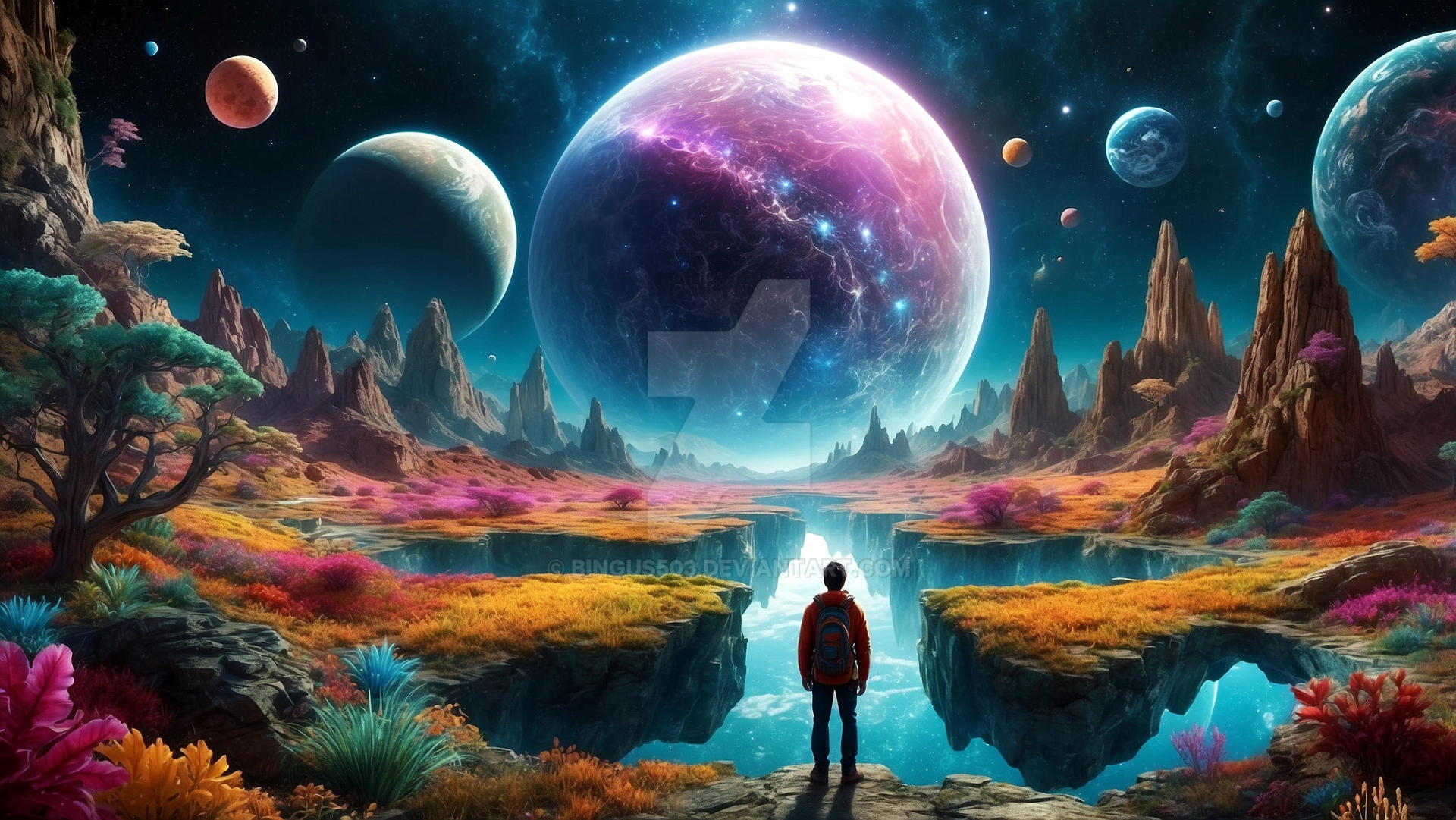 Exploring Gaps Exploring Gaps in Reality by Bingus503 on DeviantArt