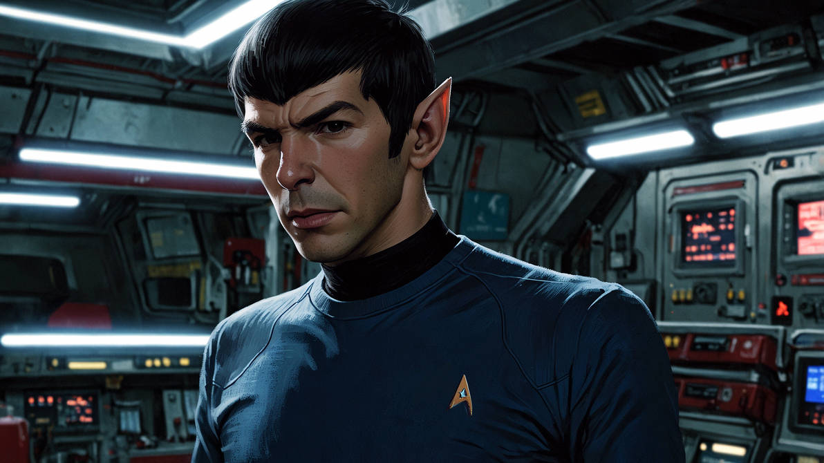 Spok Enterprise Computer Spock on the Starship Enterprise by Bingus503 on DeviantArt