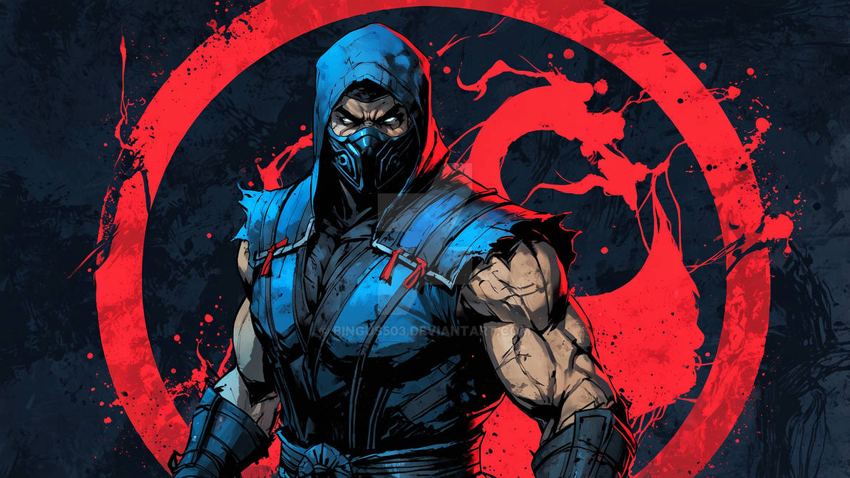 Anime Sub Zero from Mortal Kombat by Bingus503 on DeviantArt