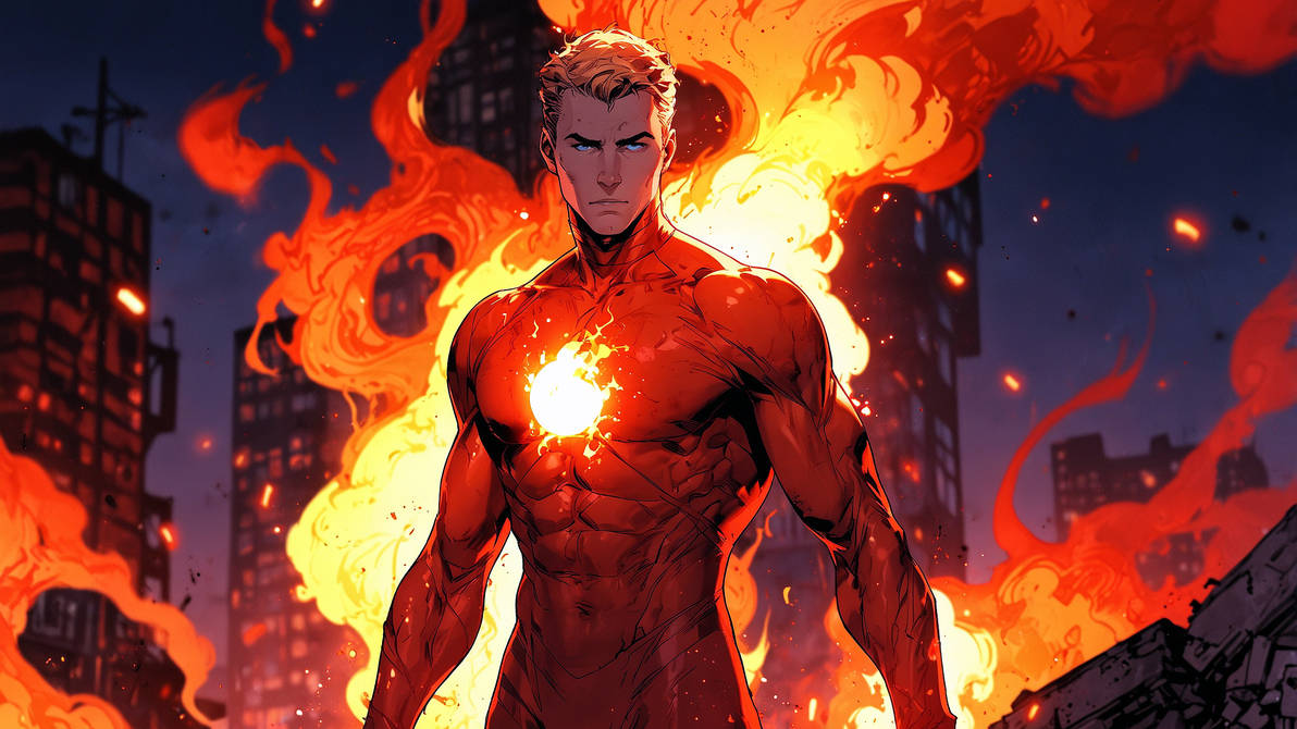 The Human Torch 2 by Bingus503 on DeviantArt