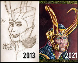 Art Improvement Meme: Loki