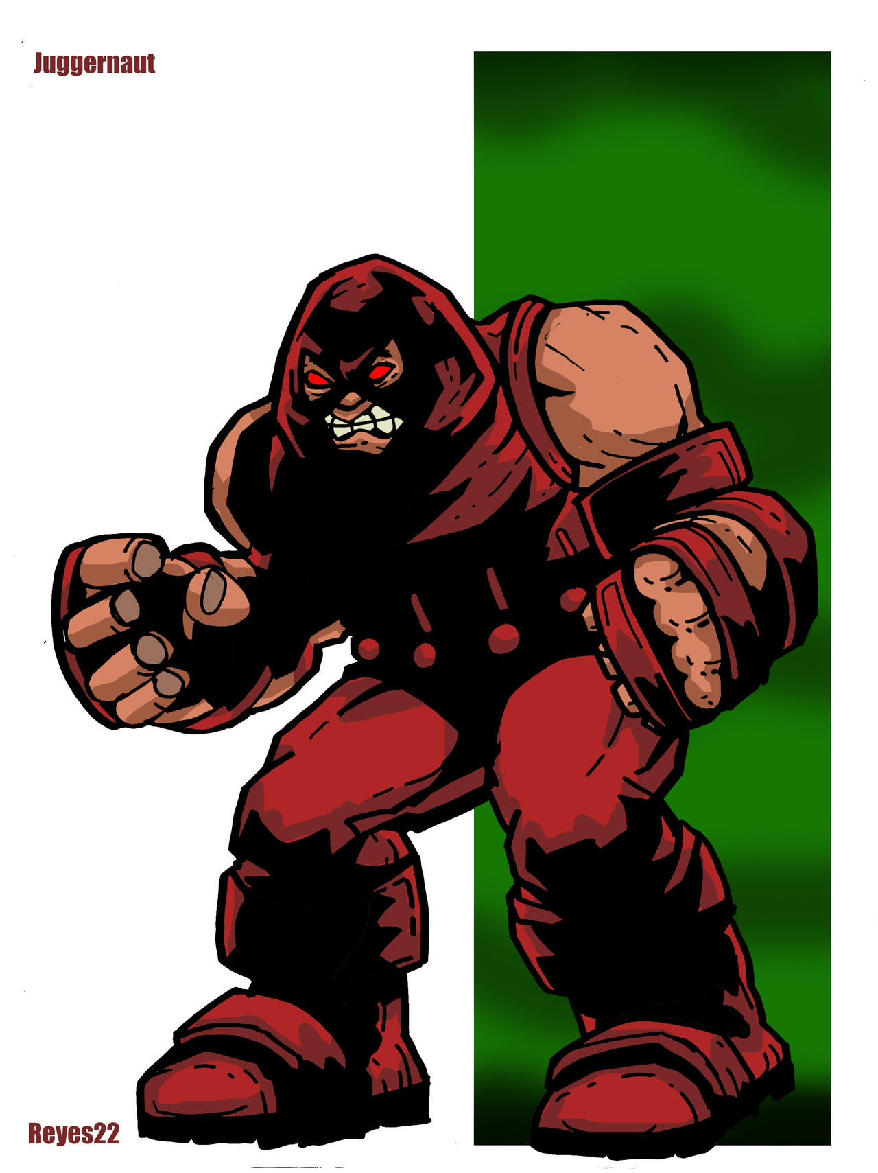 Mike Mignola s style J is for Juggernaut 10-27 by shabaladeagarty on ...