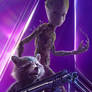 Groot and Rocket - Infinity War