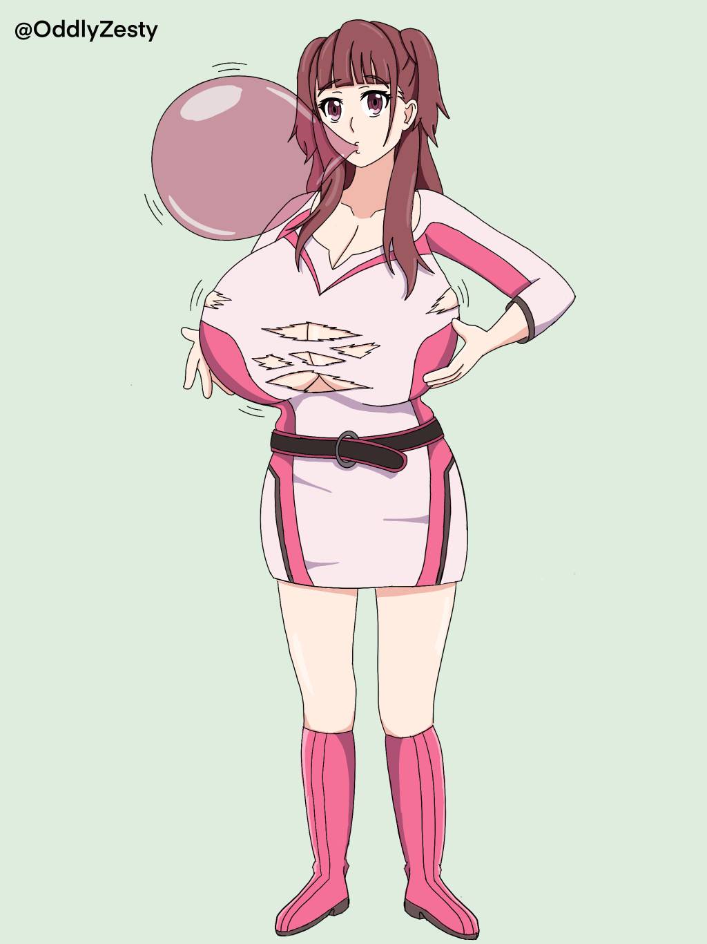 Bubble Blowing Breast Expansion By OddlyZesty On DeviantArt bubble-blowing-breast-expansion-by-oddlyzesty-on-deviantart