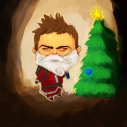 earlier art part 4 -Me-Santa