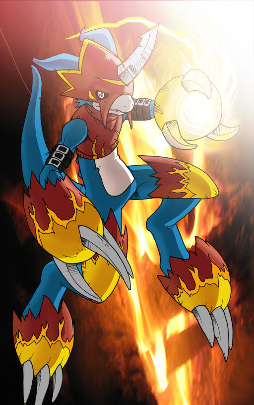 Flamedramon by tysonhesse on DeviantArt