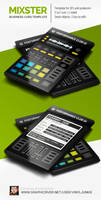 Traktor DJ D2 Digital DJ Business Card Template