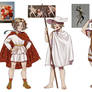 Alexander the Great in various outfits