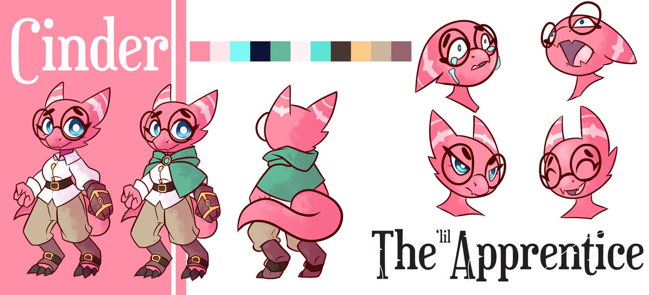 CHARACTER SHEET - CINDER by aquadango on DeviantArt