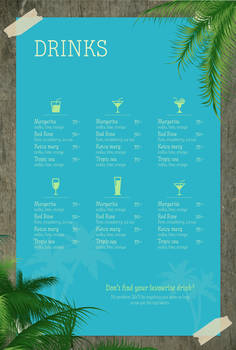 Tropica - Drink list