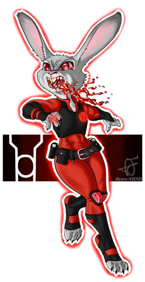 DtR - Judy Hopps, Red Lantern of Zootopia