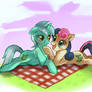 Lyra and Bonbon