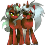 Demon sister ponies