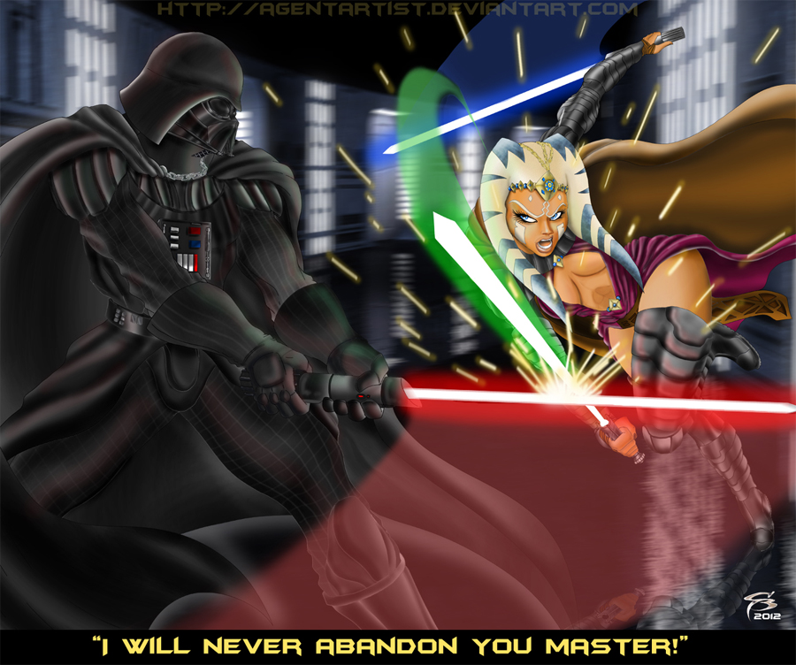 Darth Vader Vs Master Tano