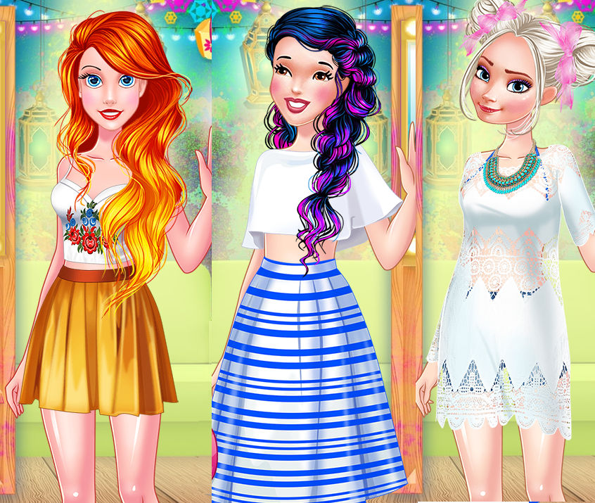 Princesses Three Spring Festivals by MiaHalston on DeviantArt