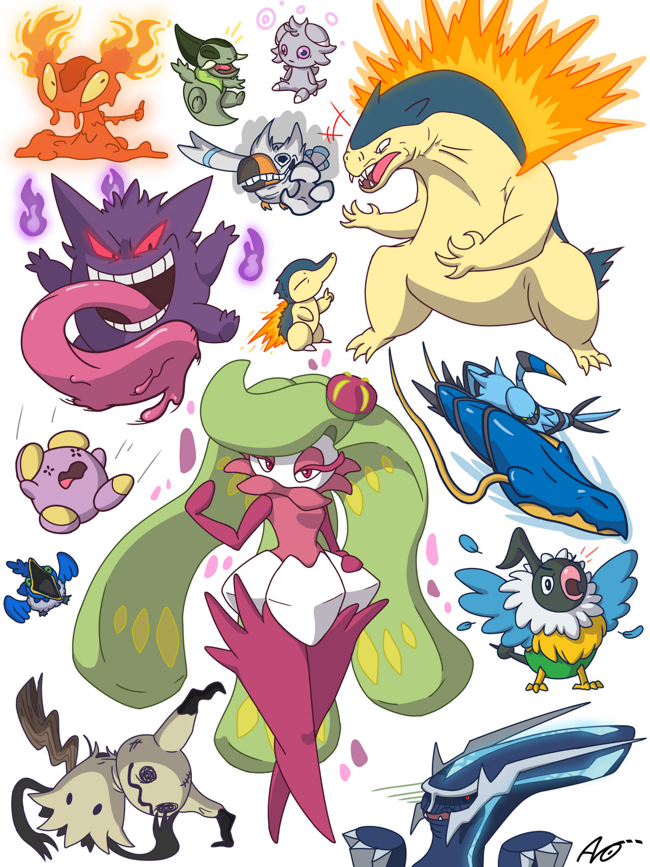 Pokemon dump by AvoidableIncidents on DeviantArt