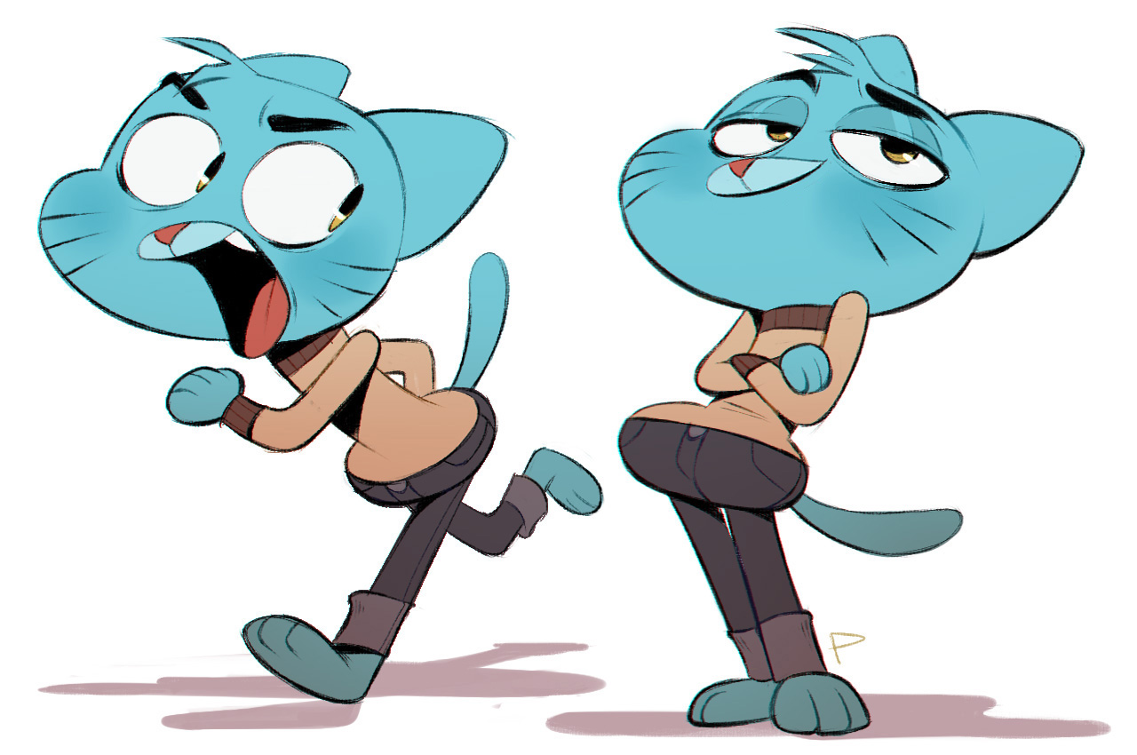 Gumball And Darwin by dgburdd on DeviantArt