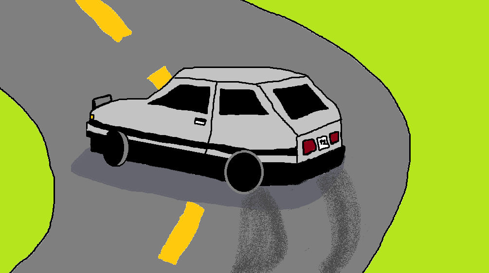 Initial D/takumis ae86 by palkochvojka on DeviantArt