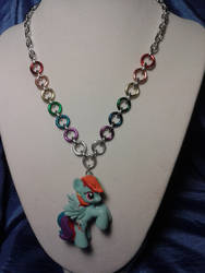 MLP Blindbag Necklace - Rainbow Dash