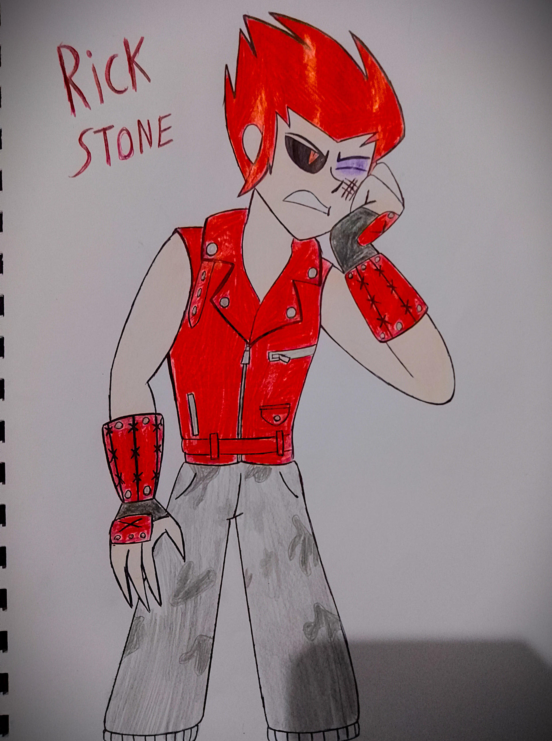 Rick Stone Rick Stone (comission) by MAKZP on DeviantArt
