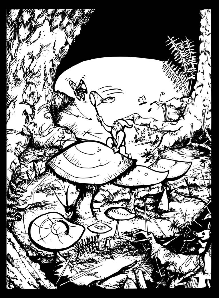 Life On The Forest Floor By Rainbowme On Deviantart