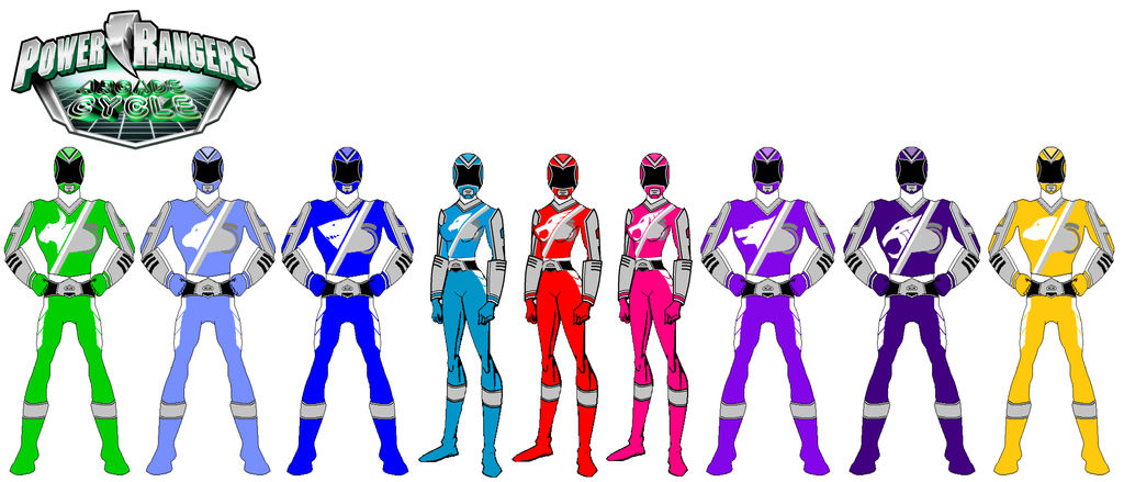 Power Rangers ARCADE CYCLE by SunFalconRanger on DeviantArt