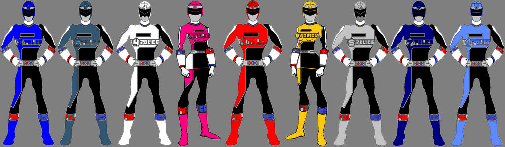 Power Rangers SPACE POLICE-Dynamic Savior Edition by SunFalconRanger on ...