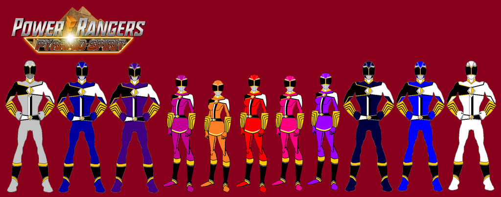 Power Rangers PYRAMID SPIRIT (Update) by SunFalconRanger on DeviantArt