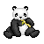 Free giant panda icon