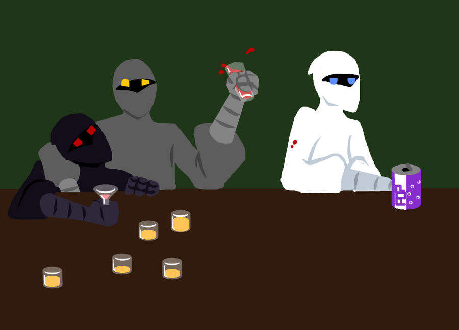 Ninjas vs booze