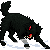 Free Black Shuck icon with mist