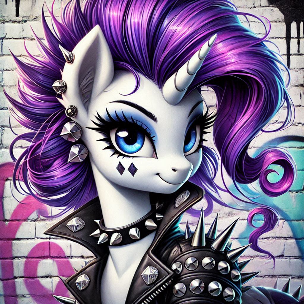 Punk Rarity Screencap Punk Rarity by GoldenHeart4 on DeviantArt
