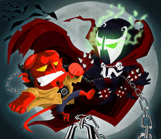 Hellboy vs Spawn