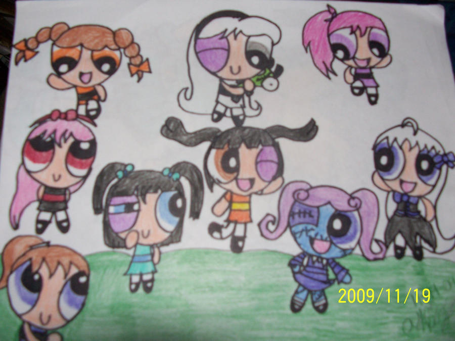 PPG fan characters and Bunny