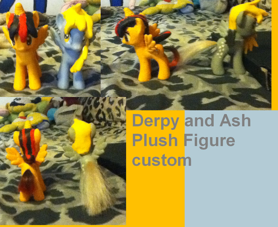 Derpy Ash Derpy Ash Plush figure by AshleyFluttershy on DeviantArt
