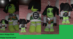 Morro plush and Keychain plush Ninjago