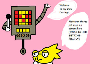 Mettaton and Alphys