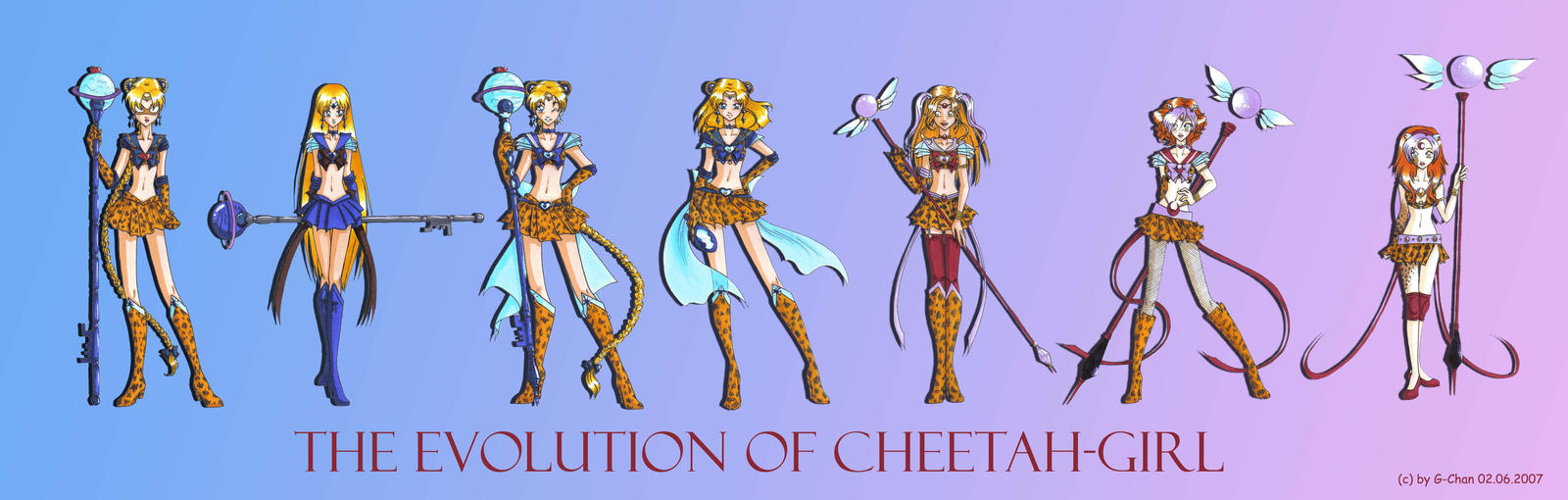 The Evolution of Cheetah-Girl